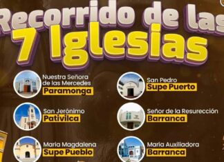 Recorrido de las 7 iglesias en Barranca: tradición, ruta y recomendaciones